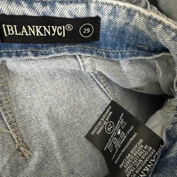 NWT BLANKNYC Paperbag denim shorts Size 29 - Picture 6 of 6